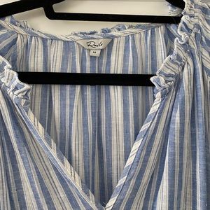 Rails sundress blue/white